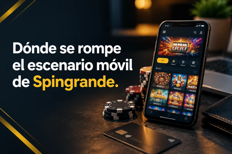 Dónde se rompe el escenario móvil de Spingrande