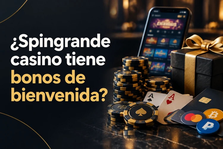 ¿Spingrande casino tiene bonos de bienvenida?