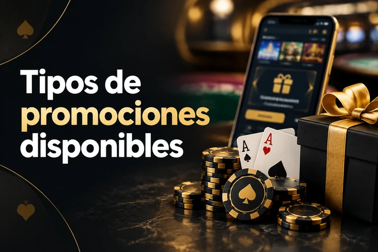 Tipos de promociones disponibles