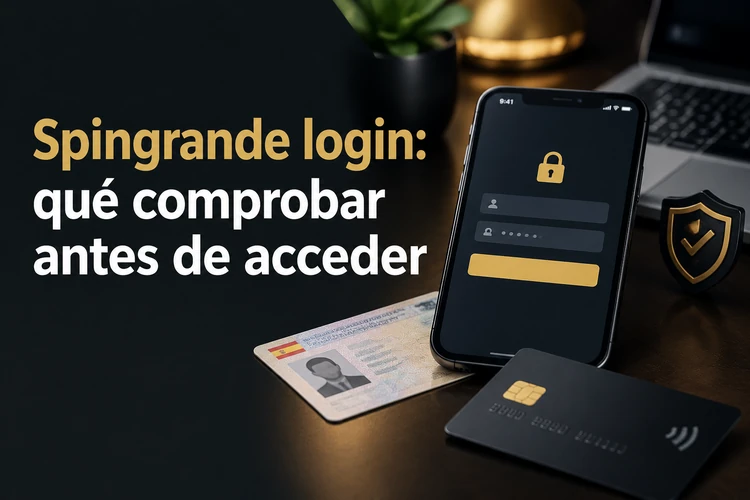 Spingrande login: qué comprobar antes de acceder