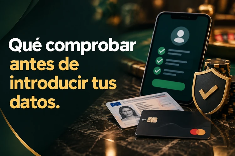Qué comprobar antes de introducir tus datos