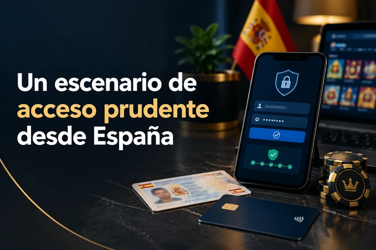 Un escenario de acceso prudente desde España