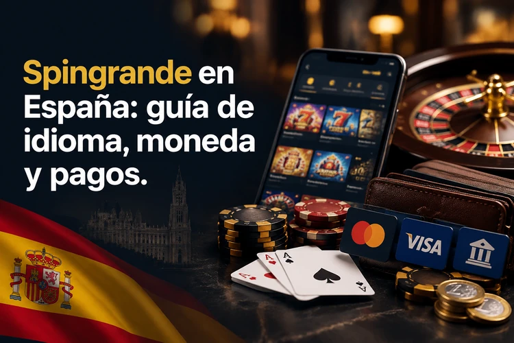 Spingrande en España: guía de idioma, moneda y pagos