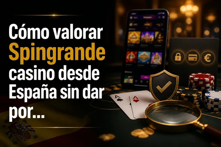 Cómo valorar Spingrande casino desde España sin dar por confirmados los pagos